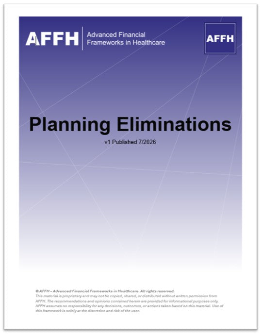 Planning Eliminations Framework
