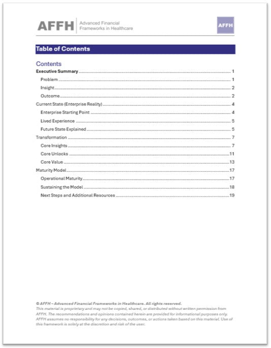 Planning Eliminations Framework